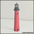 Jupiter-Inlet-Lighthouse-2.png JUPITER INLET LIGHTHOUSE - N (1/160) SCALE MODEL LANDMARK