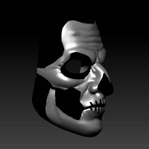 PAPA SECONDO PAPA EMERITUS 2 MASK 3D model