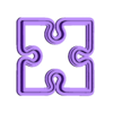 puzzle (4).stl 🧩 Пазл для печенья - внутренняя часть креста