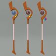 05.jpg Konosuba Wizard archmage Megumin upgraded Staff. Anime, manga, props, cosplay