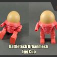 Urbanmech_FS.jpg Battletech Urbanmech Egg Cup
