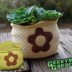 bag-of-weeds-digital.png 3D file Animal Crossing Clump of weeds planter・3D printable model to download