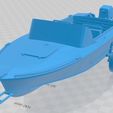 Old-Vintage-Worned-Power-Boat-1.jpg 3D file Old Vintage Worned Power Boat Printable・Model to download and 3D print