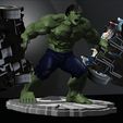 4.jpg Hulk From Movie The Incredible Hulk 2008 with Edward Norton File STL 3D Print Model Two Versions
