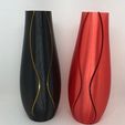 FV2 black and red.jpg Filament Vase #2