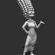 marge.jpg Fichier STL gratuit Marge Simpson・Idée pour impression 3D à télécharger