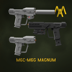 Cults-3D-Listing.png Halo M6 Magnum Modular Kit