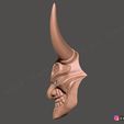 10.jpg Teufel Maske - Satan Maske - Hannya Maske - Halloween cosplay 3D-Druck Modell