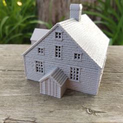 IMG_20230705_191711365.jpg Fichier STL Maison à l'échelle N 'Historic Vincent Residence' 1:160 Fichiers STL・Design à télécharger et à imprimer en 3D