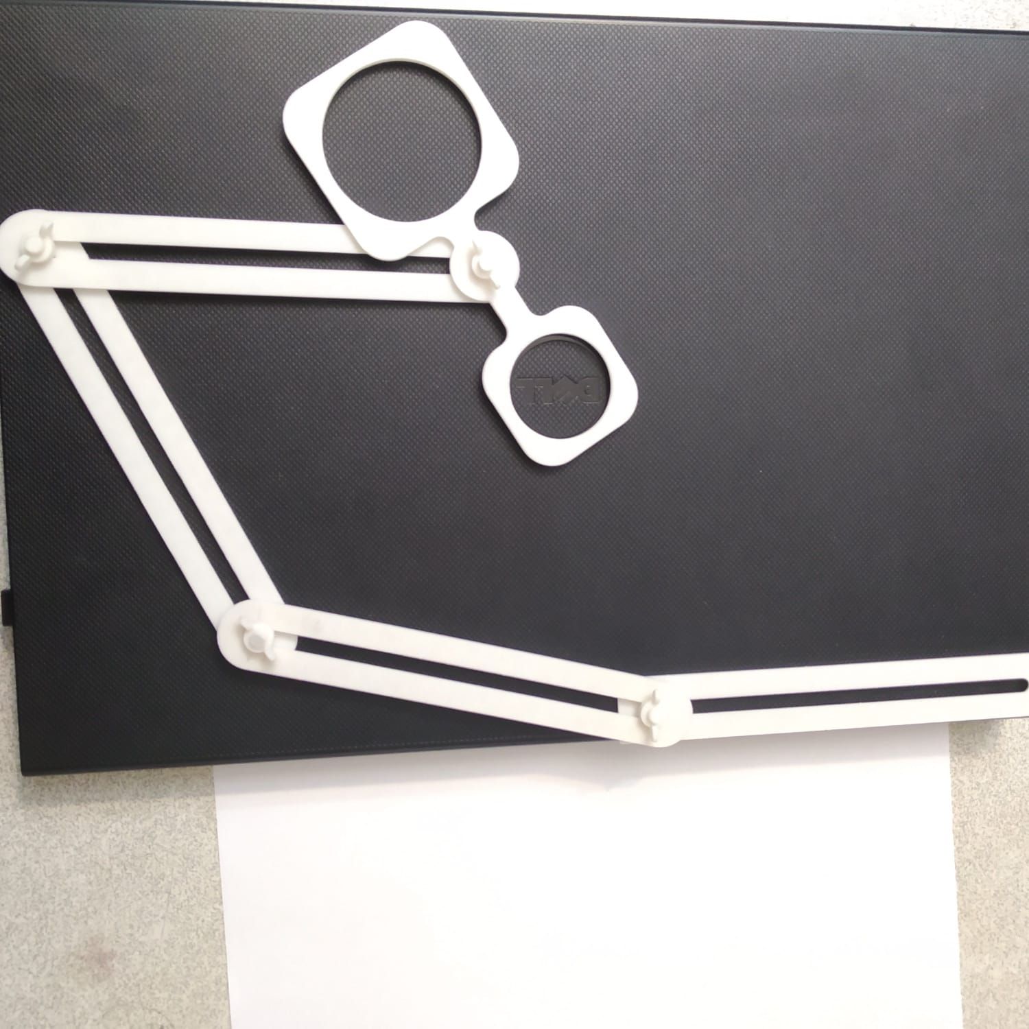 Download STL file Adjustable Tile Hole Locator Fully 3D Printed(Multi Functional) • 3D printer