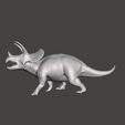 trice base.jpg Triceratops Realistic Dinosaur low/ high Poly