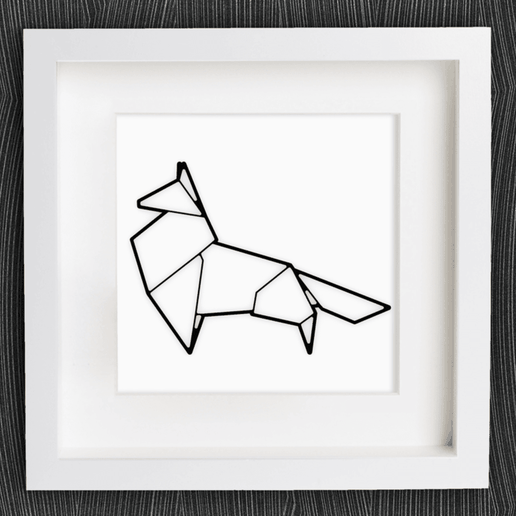 Customizable Origami Fox