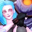 26.jpg JINX LEAGUE OF LEGENDS PRETTY sexy GIRL GAME ANIME CHARACTER LOL