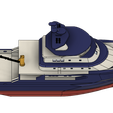 ABEILLE-7.png Bee Tug / Tug Tugboat Bateau RC