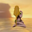 wip11.jpg princess zelda - swimsuit - hyrule warriors 3d print figurine 3D print model
