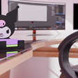 Untitled1.png Kuromi Post it holder