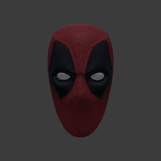 1.png Deadpool Mask with Detailed Texture and Magnets Slots / Deadpool - Mascara con Textura e Magnes