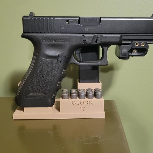 Stl Datei Glock 17 Waffenhalter・3d Druckvorlage Zum Herunterladen・cults 6449