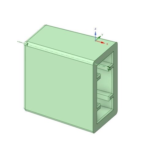 Push Button Cap (Nominally 6mmH x 10mmW x 11mmD)