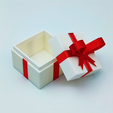8.png Jewelry gift box, parallelepiped shape, 4,5 cm in height