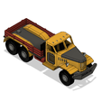 21dbdd3c-1bbc-4aa8-8c4e-8a73e443bbe8.png Yellow Zil Old School Dump Truck