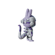 LabubuFreezer60001.png Labubu Freezer – Figura STL Fan Art para Impresión 3D