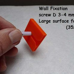 P1010089.JPG Download free STL file Wall Fixation • Template to 3D print, brunoschaefer41