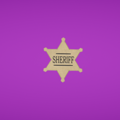 Capture d’écran 2017-11-15 à 17.30.23.png Archivo OBJ gratis Estrella del sheriff・Objeto de impresión 3D para descargar