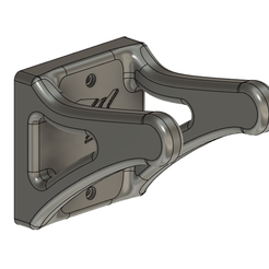 PH-Hartwing1.png STL file P&H Hartwing String Instruments Wall Mount・3D printing template to download