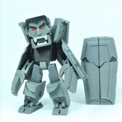 Drac_1X1_1.jpg Free STL file Transformable Dracula・Object to download and to 3D print