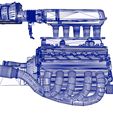v10enginelambo10.jpg Lamborghini Huracan V10 Engine 3D Print