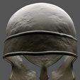 spartan_back.png Spartan style gladiator 300 3D printable helmet