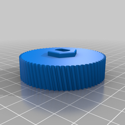 grinder_worm_gear.png Free 3D file Sage / Breville Dose Control Pro worm gear・Design to download and 3D print
