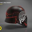 Kyloren-newfire-color.609.jpg The Kylo Ren helmet destroyed - Star Wars