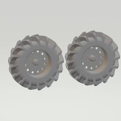 PIC2.jpg Fichier STL Roues et pneus du Mega Mud Truck・Modèle pour impression 3D à télécharger