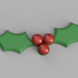 Holly-and-Berries-v2.png 3DBISH_Holly_and_Berries