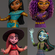 Pack-Monster-Hight.png Monster High - Netflix 4 Pack（Draculaura、Frankie、Clawdeen 和 Cleo）