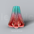 C_9_Renders_01.png Niedwica Vase C_9 | 3D printing vase | 3D model | STL files | Home decor | 3D vases | Modern vases | Floor vase | 3D printing | vase mode | STL
