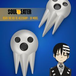 Untitled-1-copy-2.jpg Death the Kid Tie accessory - Soul Eater