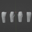 4.png Dental model with removable dies