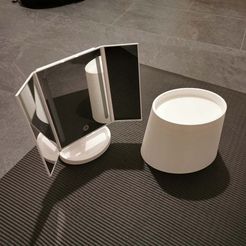 IMG_20200121_211441.jpg STL file Schminkspiegel / Makeup Mirror・3D printer model to download