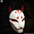 z2878706879585_86afd33e4b792c1db6ed7c173c33f3e5.jpg Aragami 2 Mask - Kitsune Mask - Halloween Cosplay