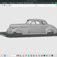 Screenshot-57317.png 1939 Cadillac Series 61 Coupe 1/24 scale car model hollow body shell, scalable as needed, 3d print in resin or fdm, stl file