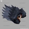 06.jpg Wolf Face Mask Cosplay - High Quality Details 3D print model