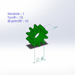 1M-10T-6x5.png STL file Spur gear module 1 teeth 10・3D printer model to download, Working3Dprint