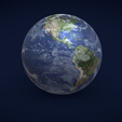 2.png Low Poly Planets - Earth, Moon, Mars