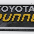 4runnerbadge.jpg Toyota 4Runner B pilar badge 1984-1989