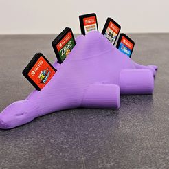 1000026741.jpg Stegosaurus Nintendo Switch Games Holder