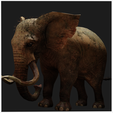 portada8.png DOWNLOAD Elephant 3d model animated for blender-fbx-unity-maya-unreal-c4d-3ds max - 3D printing Elephant - Mammuthus - ELEPHANT