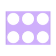 Gridfinity_3x4_lid_for_holding_kcup_.stl Gridfinity basic lid kcup coffee or seed holder